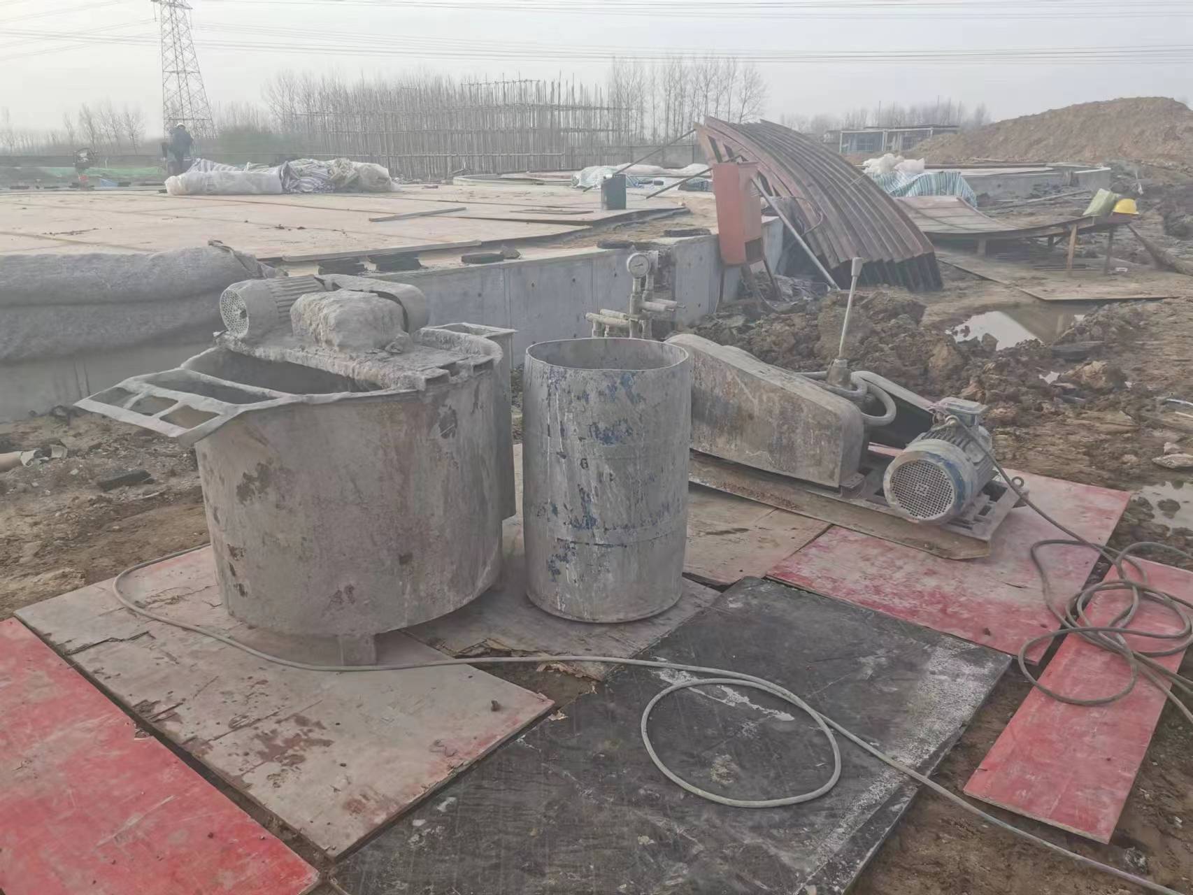 调兵山顶管注浆