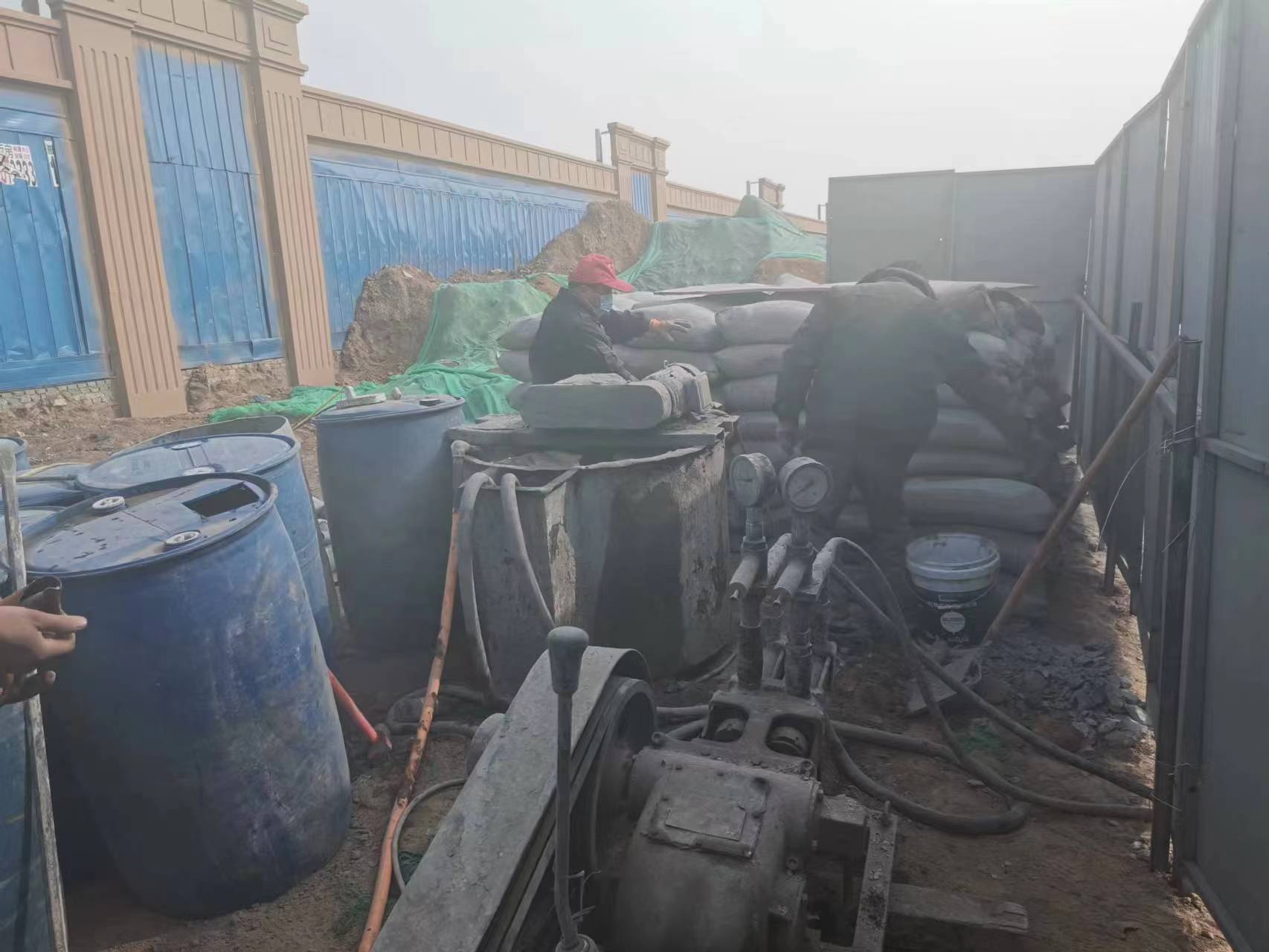 调兵山房屋下沉注浆